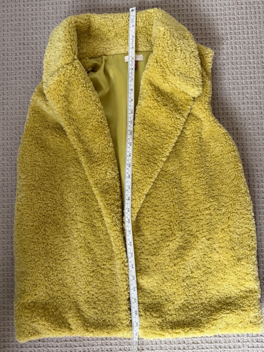 Anthropologie Pilcro Faux Fur Shearling Vest | One Size - Picture 5 of 6